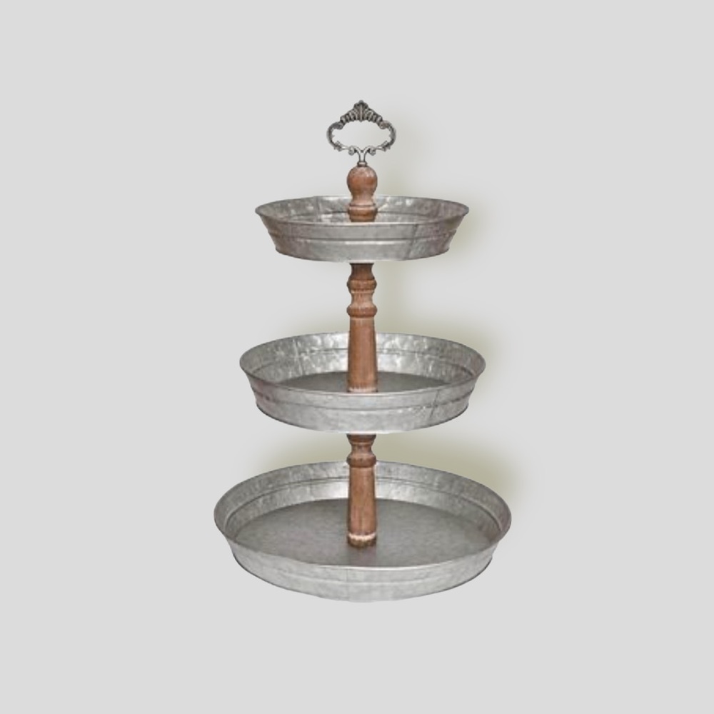 3 tier tray